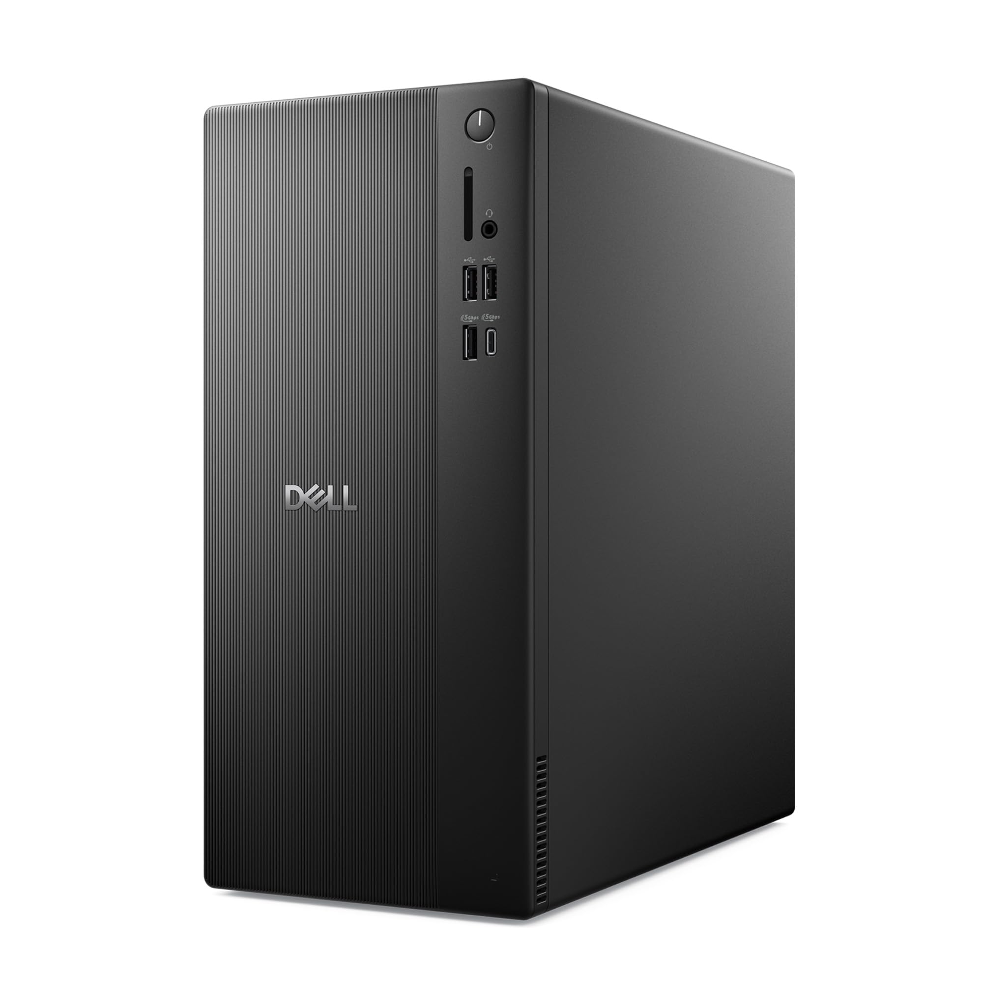 Dell Tower Desktop ECT1250 - Intel Core Ultra 7-265 Processor, Intel UHD Graphics, 16GB DDR5 5600MT/s Memory, 1TB M.2 SSD, 3.0 SD Card Reader, Wired Keyboard and Mouse, Basic Onsite Service