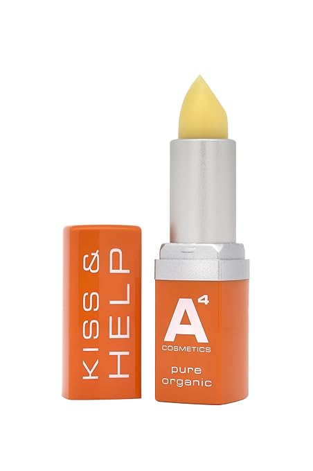 A4 - KISS & HELP LIPBALM | Lippenpflege | Lippenbalm (Lippenstift) | Feuchtigkeitspflege (4g)