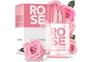 SOLINOTES PARIS Solinotes Rose Perfume for Women, 1.7 Fl Oz/ 50 ML Eau De Parfum, Delicate Floral and Soothing Scent with Premium Ingredients - Clean Perfume, Cruelty Free, Vegan, Made in France