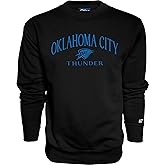 Blue 84 NBA Officially Licensed Crewneck Sweatshirt Embroidery Groundbreaking