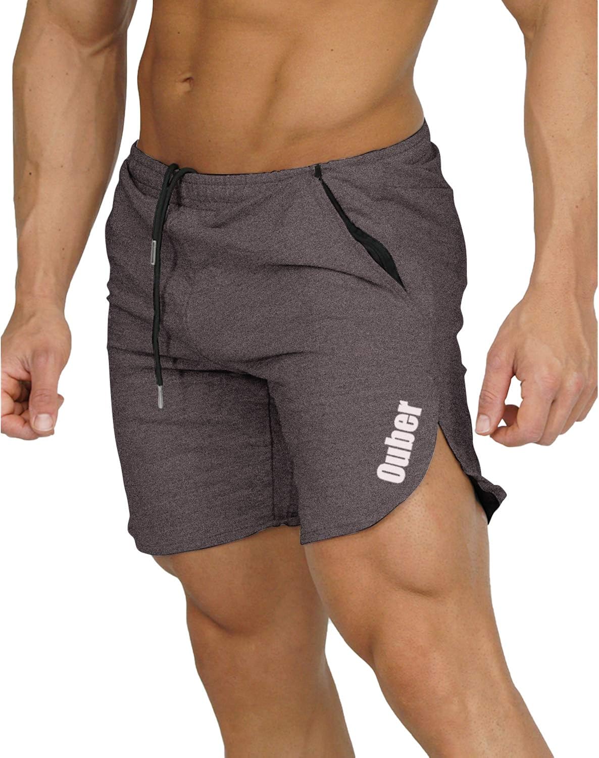 Ouber men's bodybuilding lifting shorts Clearance