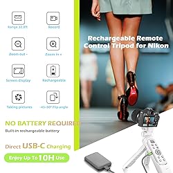 Wireless Rechargeable Camera Remote Control