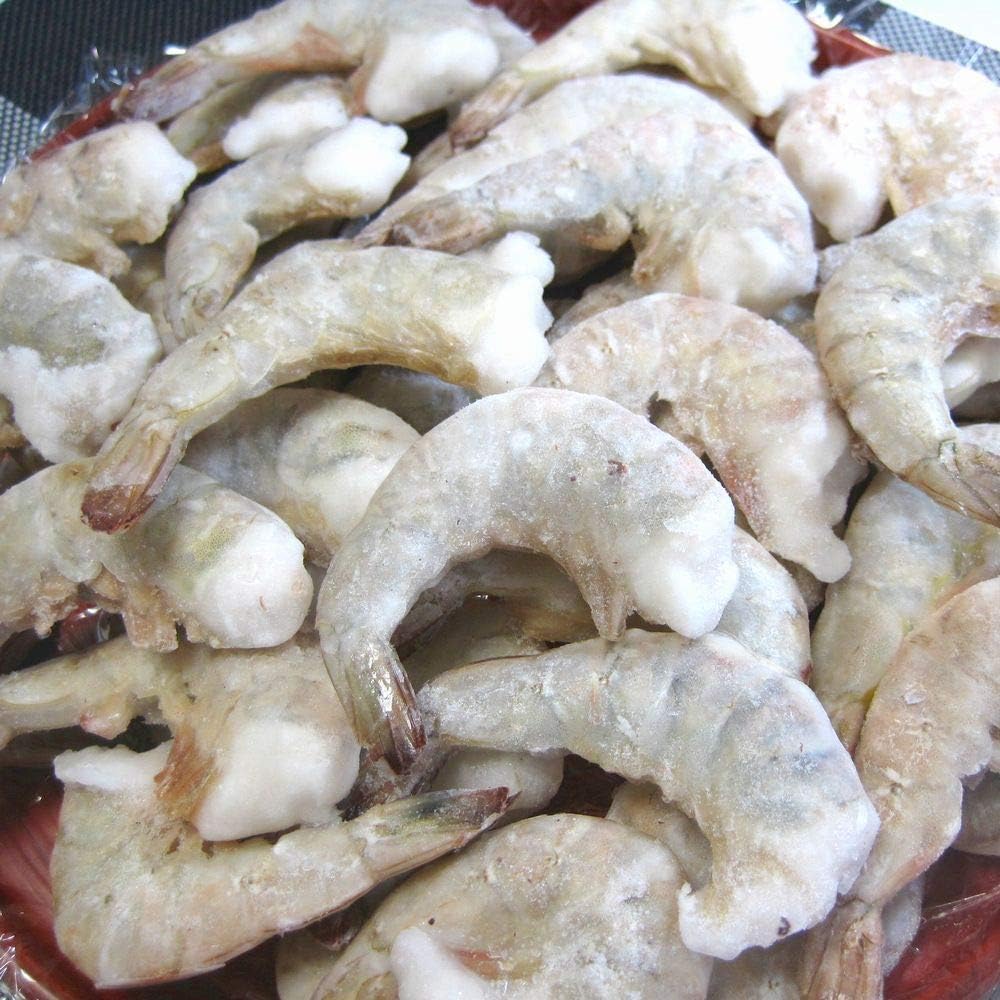 Amazon ジャンボ 殻付 無頭 バナメイエビ 生冷凍 大盛り1キロ 送料無料 バックカット入 背わた除去 個別冷凍 母の日 父の日 ギフト プレゼント お歳暮 お中元 新鮮市場 はせがわ 新鮮市場はせがわ エビ 通販