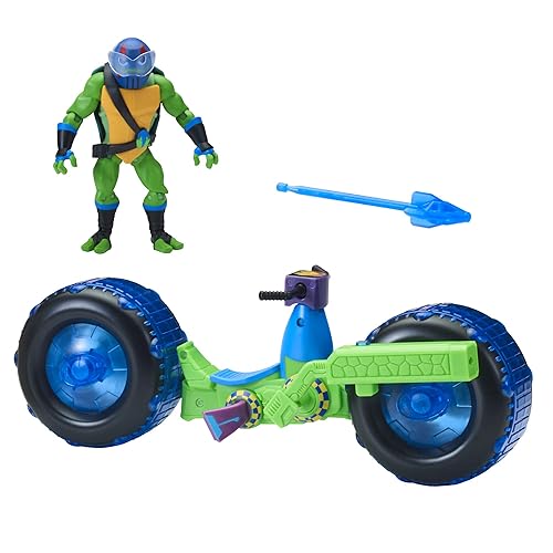 Rise of The Teenage Mutant Ninja Turtle Shell Hog with Leonardo in