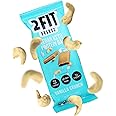 2FIT BRANDS Protein Bar Vanilla Crunch | Vegan, Gluten Free, Plant Based, High Protein Snack, Low Sugar, Low Carb, High Fiber, No Sugar Alcohols | 1.65 oz Bars, 12 Count