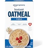 Amazon Grocery, Original Instant Oatmeal, 0.98 Oz, 12 Ct