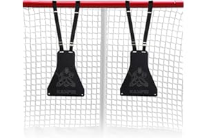 Kasifei Hockey Bell Shooting Targets, 2 Pack Metal Hockey Targets for Nets, Hockey Training Equipment to Improve Shot Accurac