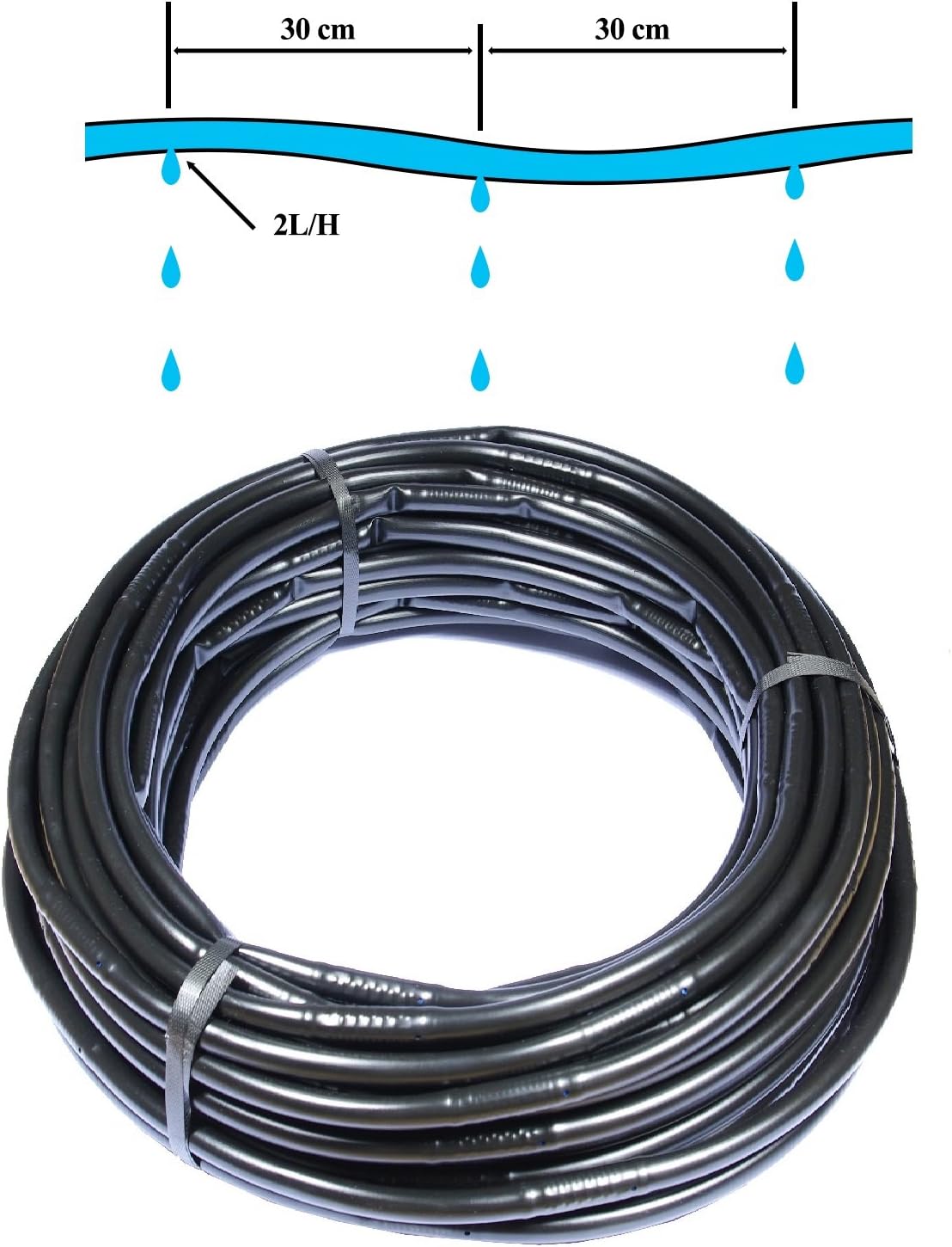Leaky Pipe 100m Irrigation System Amazon.co.uk Garden & Outdoors