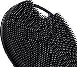 flexii Silicone Body Scrubber Charcoal Premium Exfoliator Gentle Brush view 9