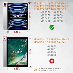 CaseBot Magnetic Case for iPad Pro 12.9-inch 6th
