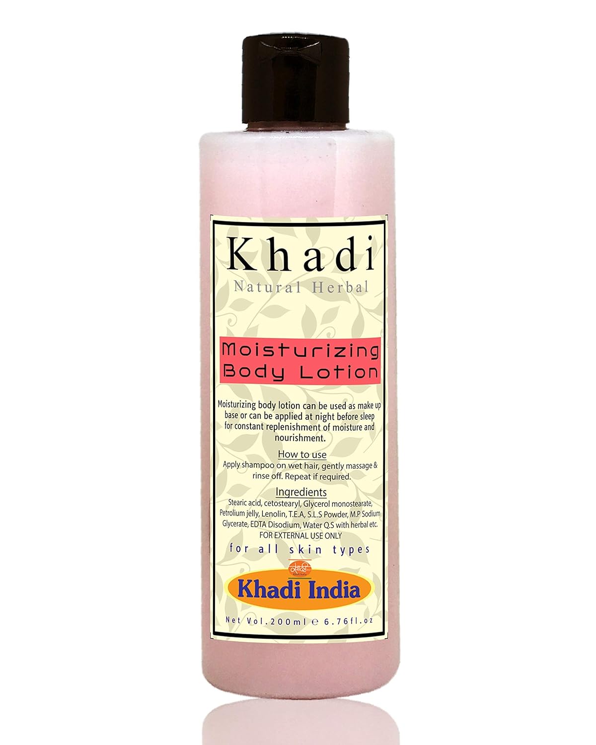 khadi natural body lotion
