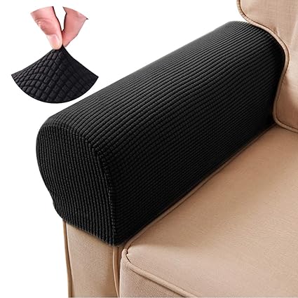 Maibtkey Arm Rest Covers Set Pack Of 2 Stretch Armchair Arm