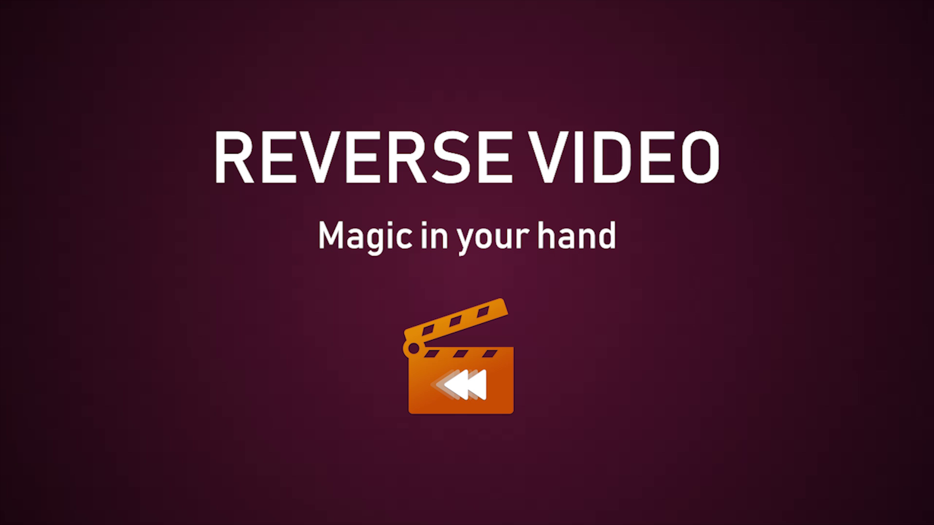 Reverse Video Loop Video & Fast Slow MotionAmazonアプリストアのアプリ
