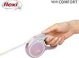 Flexi CF00T3-251 Ro-20 Leave for Dog Board of Cat New Comfort XS Tape 3 m Rose view 6