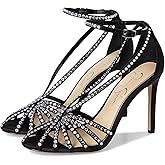 Jessica Simpson womens Jittale Embellished High Heel Sandals