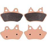 ECCPP Brake Pads For Softail FLSTCI FLSTC Heritage Classic 2000-2007 | Fat Boy/Dyna Electra Glide/Sportster XLH883R/FXST Softail Standard/FXSTB Night Train Sintered Front and Rear Braking Kits