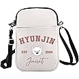 WCGXKO Korean Pop Gift K-Pop Group Merch Kpop Boys Group Est 1999 Dwaekki Crossbody Bag KPop Music Lover Gift