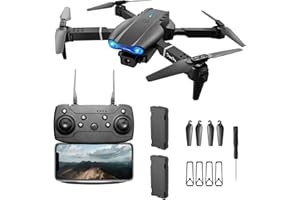 THOAML FPV Drone with 1080P Dual HD Cameras Upgraded Version RC Quadcopter for Adults and Kids, Beginner WiFi RC Drone Live Video, One Key Take Off/Land