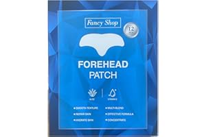 Fancy Shop Forehead Wrinkle Patches 12Pcs with Aloe, Collagen, Vitamin E, Anti Wrinkle Patches, Forehead Wrinkles Treatment