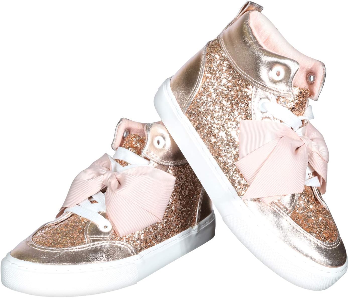jojo siwa rose gold shoes