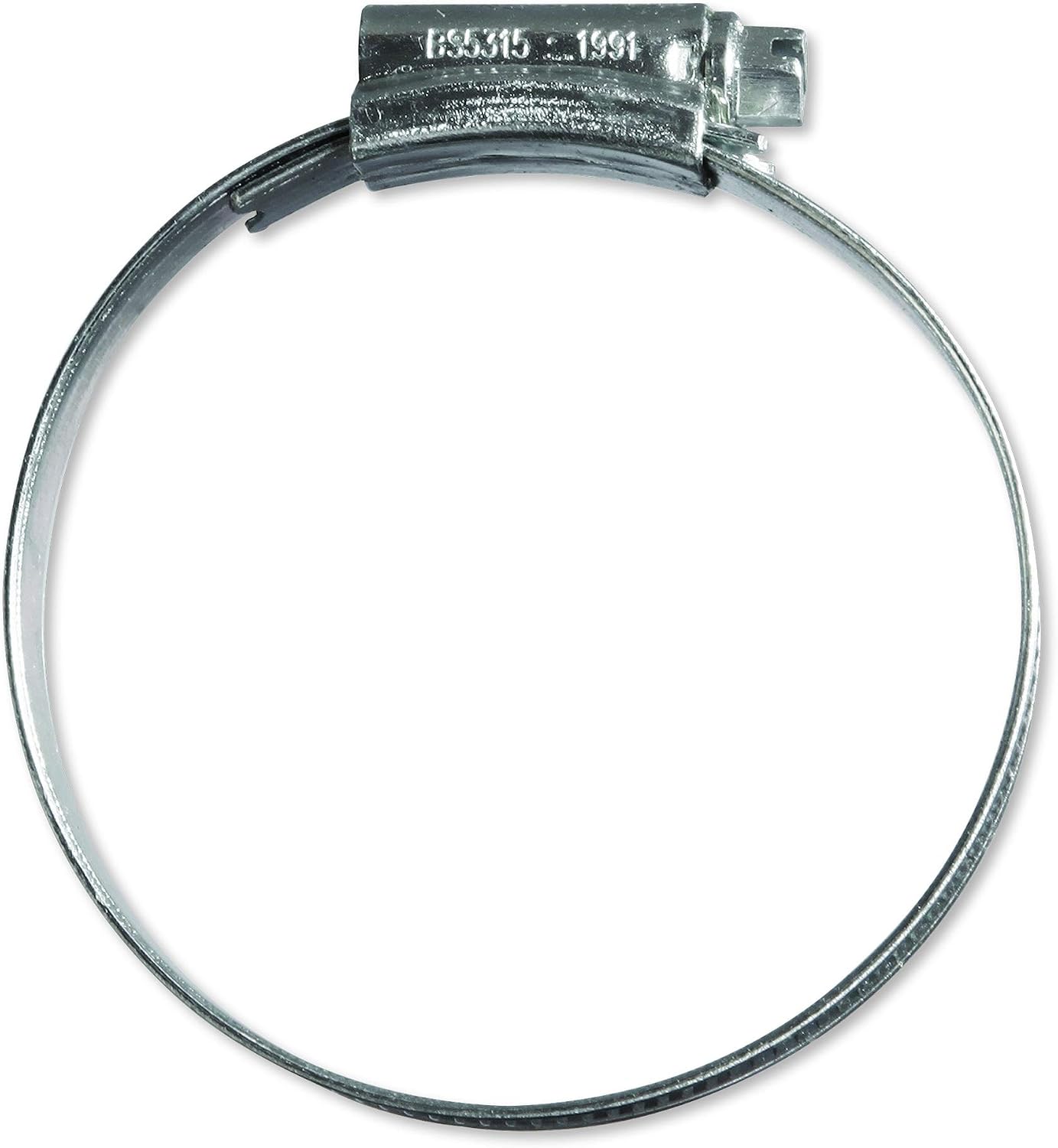 Eclipse Professional Tools ECW1-3 W1 Box of 5 55-70mm (2 ⅛" - 2 ¾") Mild Steel Worm Gear Hose Clamps, Silver, 45-60mm (1 ¾" - 2 ⅜") - Image 4