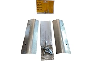 The Original Garage Door Rodent Barrier - Stops Mice, Rats, Voles from Chewing Corners of Garage Door Seals and Entering - Keeps Snakes Out Also - Permanent fix. Manufactured in United States.