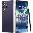 BVNA I25 Ultra Unlocked Phone 12+512GB,Built in Pen The Phone,Battery 7000mAh 6.99" HD Screen,Android 14 Smartphone,Face ID/5G/Fingerprint Lock/Dual SIM/GPS (Deep Purple, 12+512)