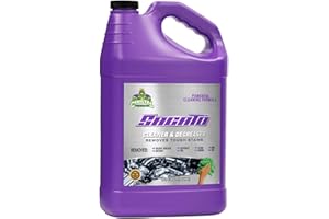 CRISTAL PRODUCTS SACATO Degreaser Cleaner Heavy Duty – Commercial Degreaser for Garage, Floor, Engine, Driveway & Tools – Heavy Duty Cleaner Concentrate for Car, Kitchen, Washer – Strongest Desengrasante Gallon