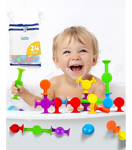 Set De 48 Juguetes Con Ventosa De Silicona, En Forma De Dinosaurio, Colores Variados, Ideal Para Bañera, Viajes, Ventanas Y Superficies Lisas, Para Niños De 3 A 7 Años