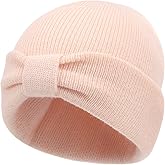 Wxllzlife Early Childhood Bowknot Knitted Hat Beanie Baby Boys Girls Beanies Kids Winter Hats Children Knit Warm Caps