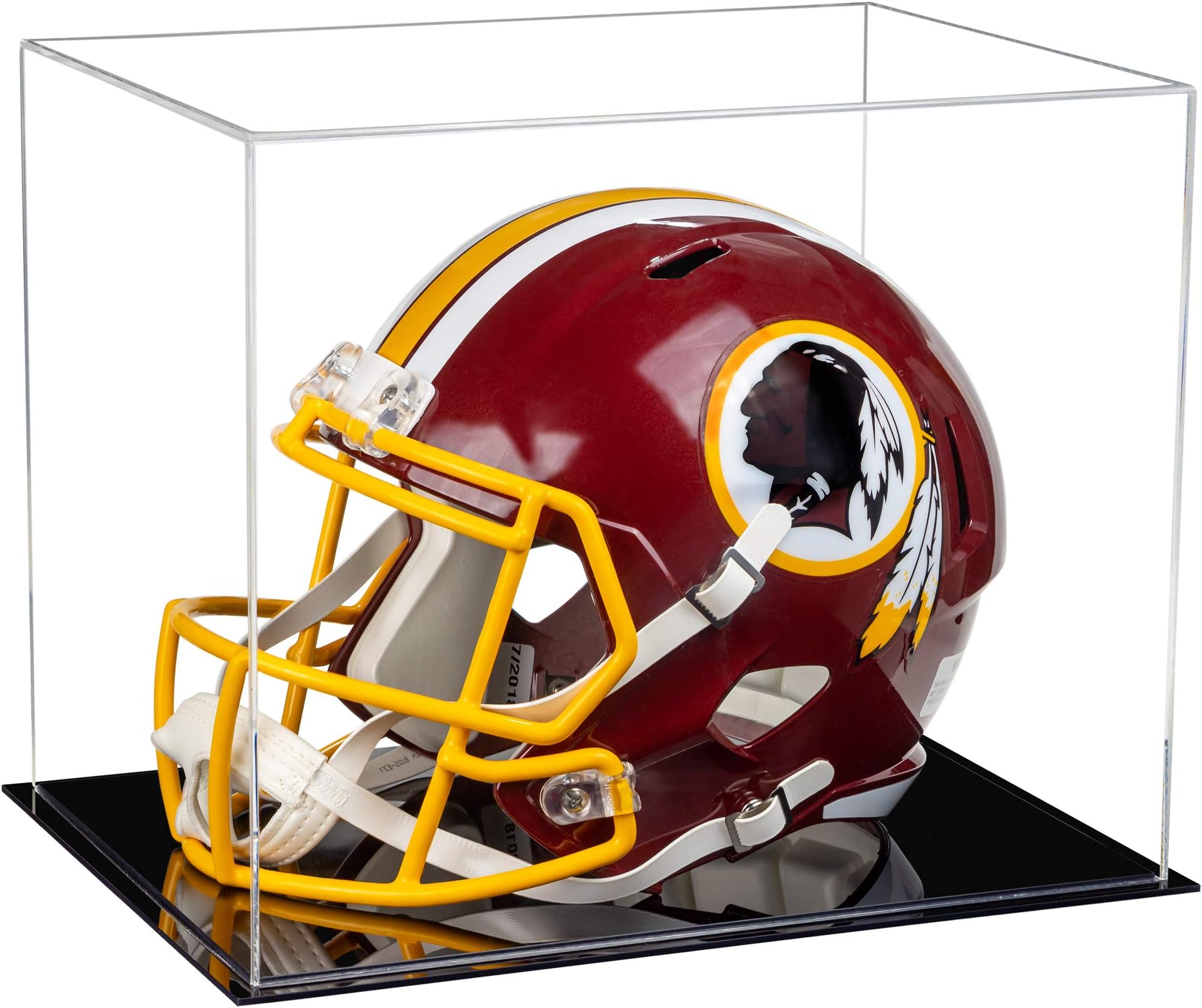 Better Display Cases Acrylic Full Size Football Helmet Display Case