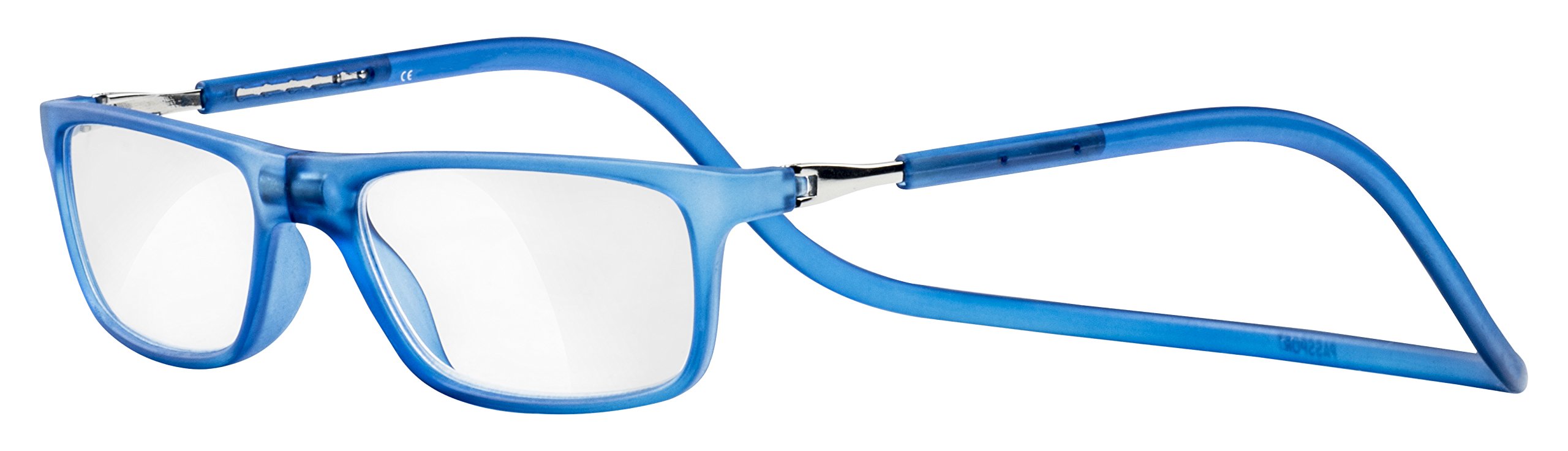 PEGASO Passport Reading Glasses Pre graduadas, L, Blue, 148.015