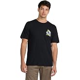Volcom Men's Logo Short Sleeve T-Shirt – Soft Cotton Crewneck Basic Graphic Tee