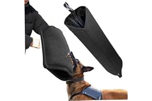 Dog Bite Training Equipment, Dog Bite Sleeves for Training Arm Sleeve Burlap Arm Protection Sleeves for Supplies, Sleeve Larg