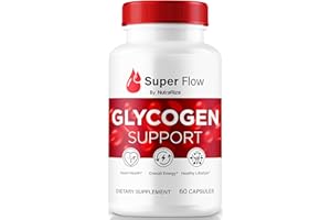 NutraRize Super Flow Glycogen, SuperFlow Glycogen Support Capsules, Super Flow Glyco Optimizer, Official SuperFlow Glyco Optimiser Capsules, Super Flow Detox Cleanse, Super Flow Glycol (60 Capsules)