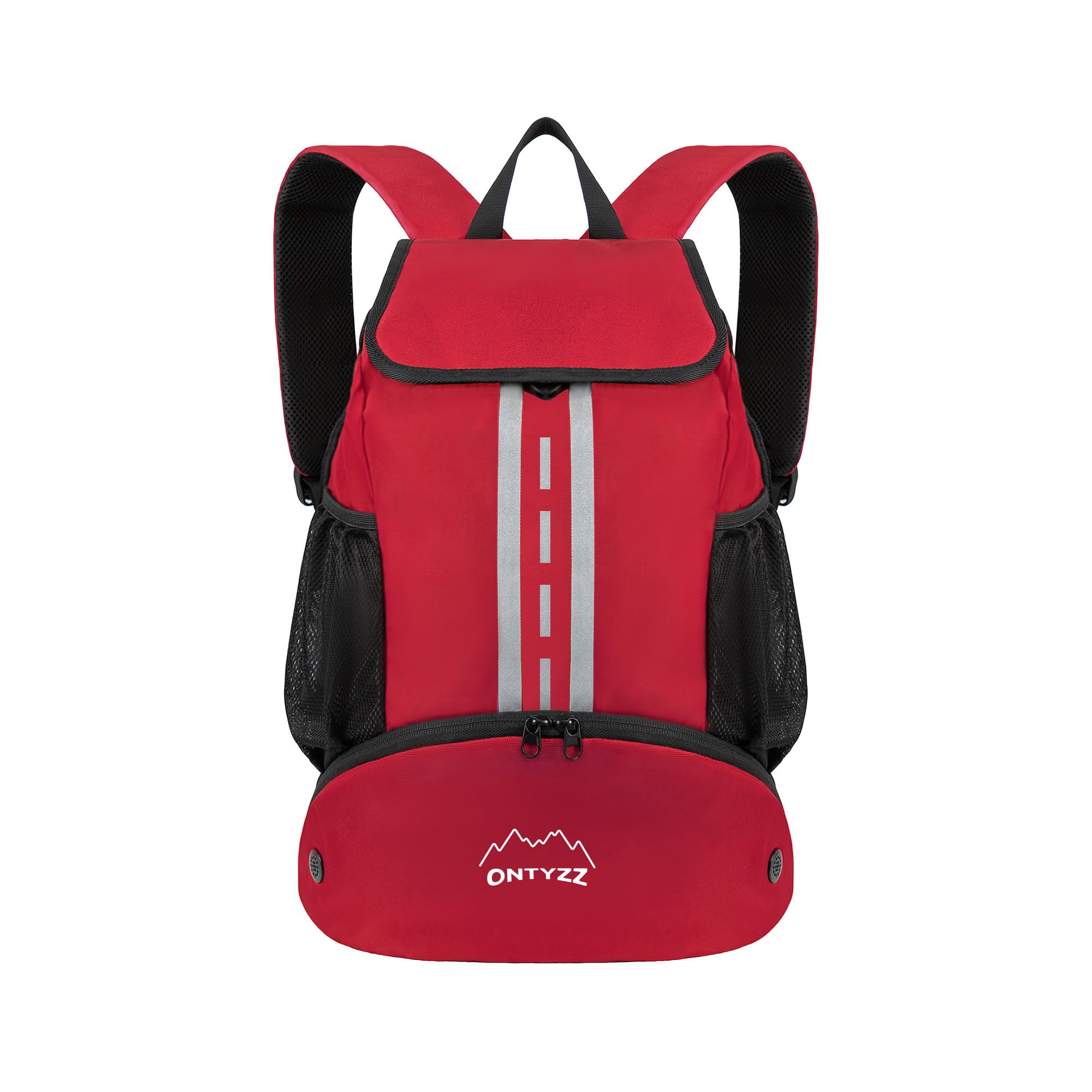 ONTYZZ Football Bag Drawstring Backpack with Shoes Compartment Sports Rucksack Waterproof for Volleyball Basketball Swimming Beach Gym Sack