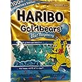 Haribo Goldbears ALL Blue Raspberry 100th Anniversary LIMITED EDITION Net Wt.4oz (113g) Share Size Gummy Bears Candy