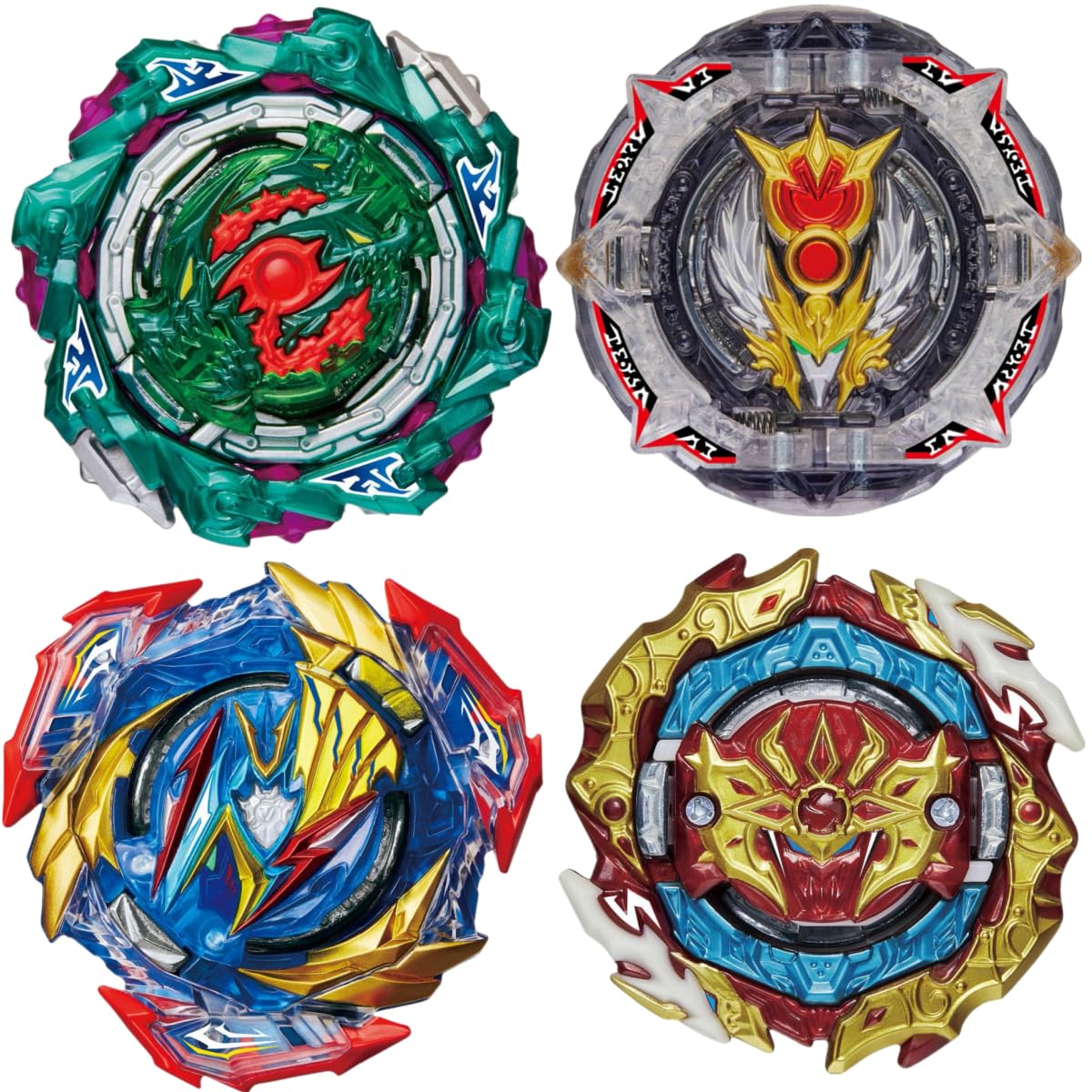 Gyro Boys Kids Gift 11 Top Burst Gyro Toy Blade Set Game Barricade Lucifer Burst Spriggan Divine Belial Birthday Party Gift.