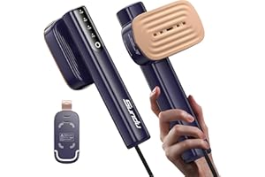 1200W Handheld Steamer for Clothes, Portable 2 In 1Handheld Garment Steamer, 15-Second Heat-up, 100ml Water Tank, Clothing St