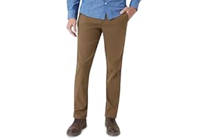 Weatherproof Vintage Men's Regular Fit Excursion Pants - Ultra Stretch Casual Flat Front Chino