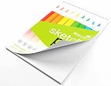 Silvine A4+ Wirebound Sketch Pad 60 Pages 170gsm Smooth Cartridge Paper view 3