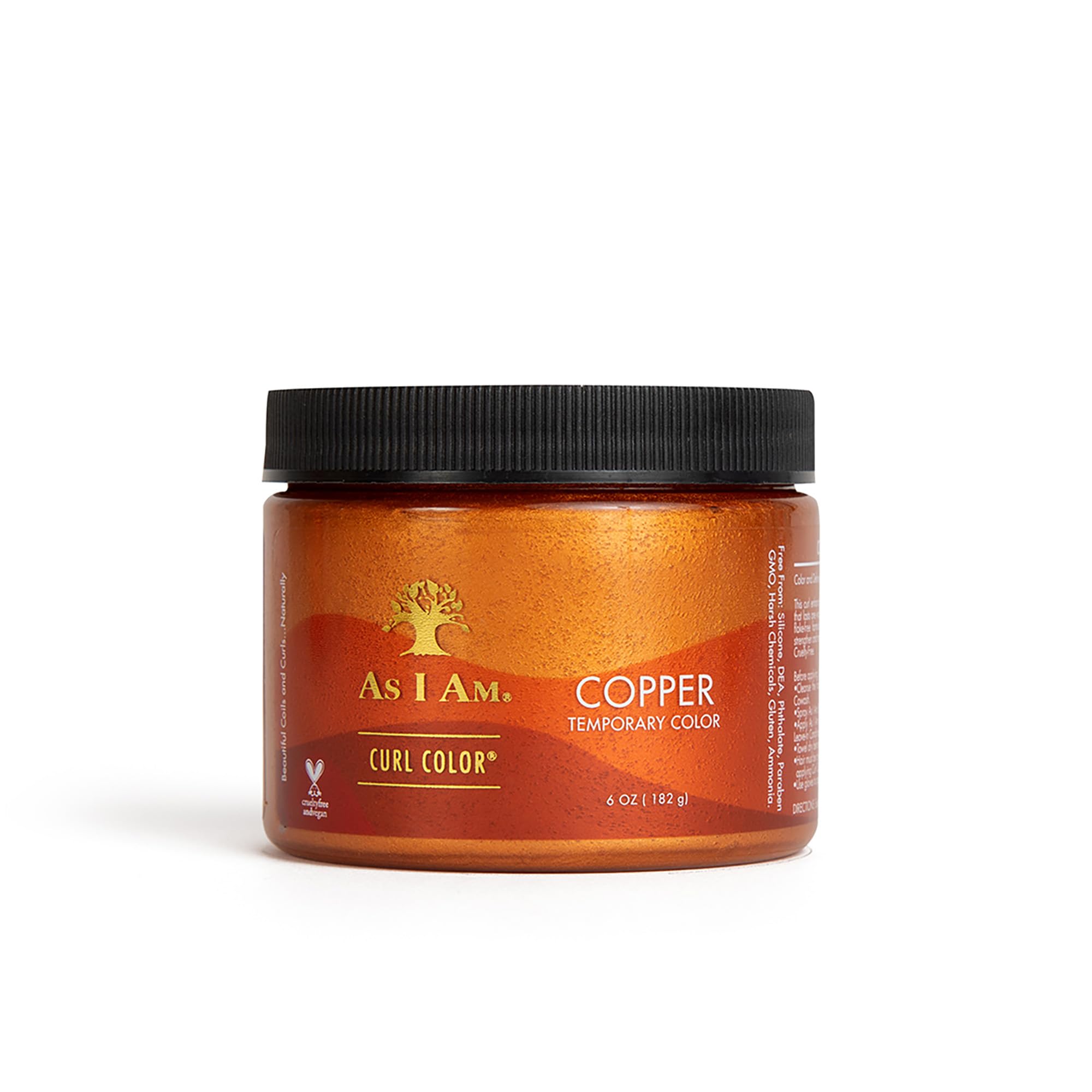 As I Am Curl Color Copper- Temporary Colour & Curling Gel 6oz