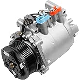 ECCPP AC Compressor for Acura TSX 2.4L 2004-2008 Rapid Cooling | AC Compressor with Clutch