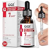 Toenail Fungus Treatment Extra Strength - 25% Undecylenic Acid, Gentle Plant-Based Formula for Damaged & Discolored Nails, Effective Treatment Under & Around Nails, Suitable, 1.01Fl. oz