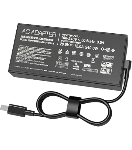 Amazon.com: 200W 240W AC Charger for Asus ROG Zephyrus G16 (2024