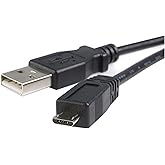 StarTech – Cable Micro USB 1 pie, Negro 6 ft
