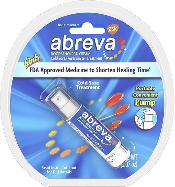ABREVA COLD SORE/FEVER BLISTER TREATMENT 2G (PACK OF 6)