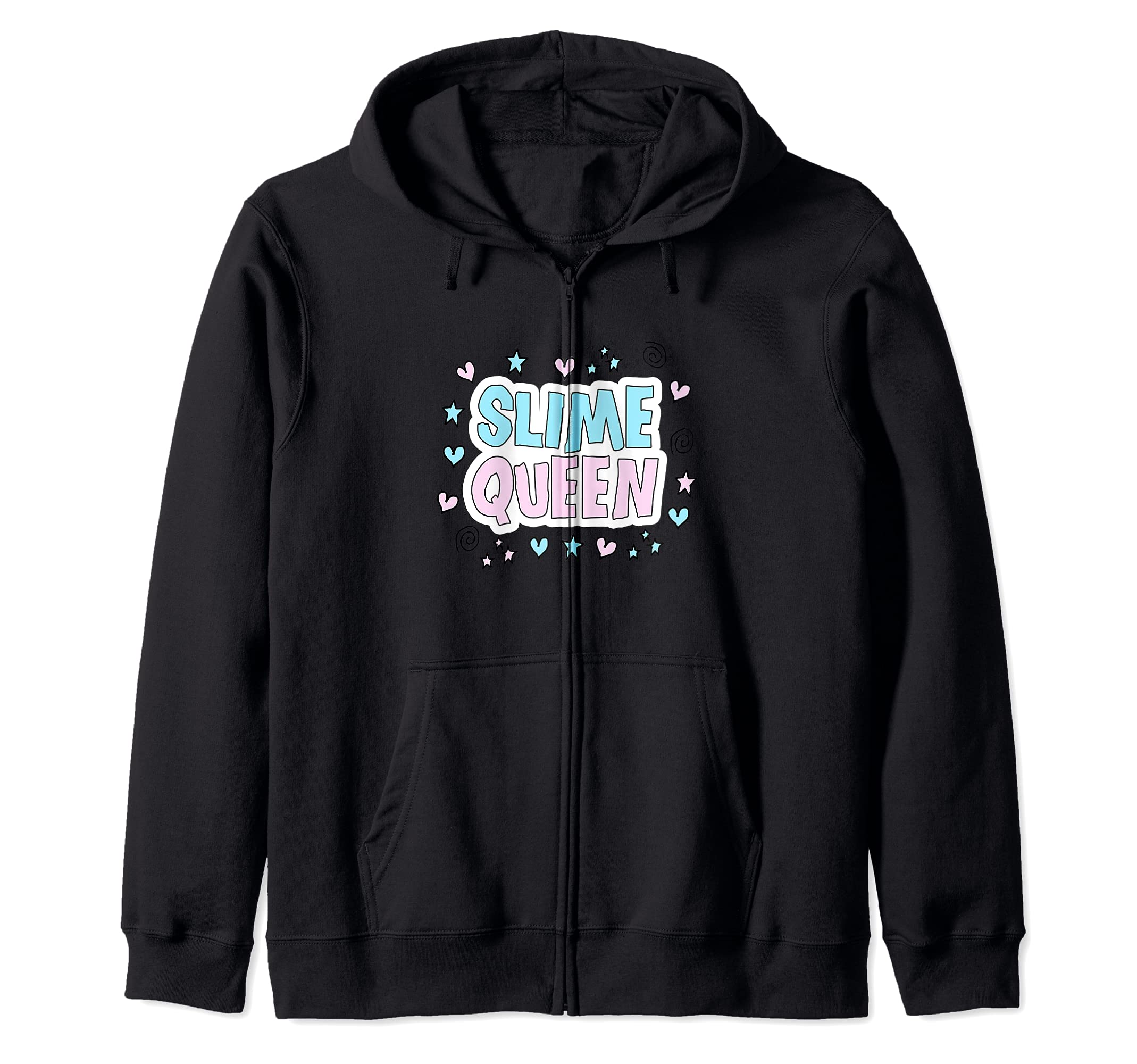 Slime Making Slime Queen slime makers Kids Girls boys Zip Hoodie