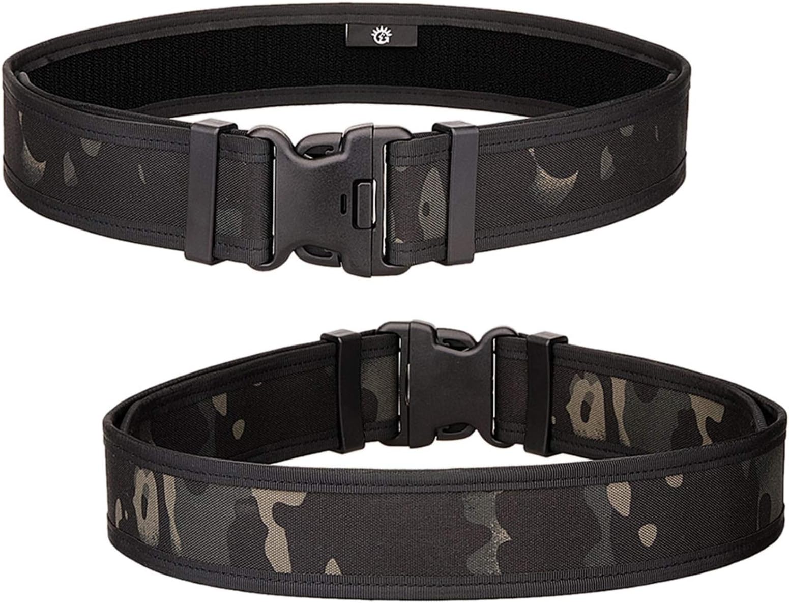 CamGo Adjustable Tactical Belt - Mens Quick Release Military Nylon Belt with Heavy Duty Buckle