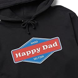 Happy Dad Logo Hoodie Sweatshirt, Pullover Hoodies